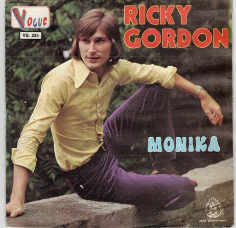 Ricky Gordon - Monika + Nooity ben jij boos op mij (Vinylsingle)