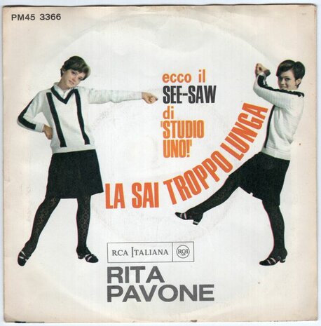 Rita Pavone - La sai troppo lunga + Fortissimo (Vinylsingle)