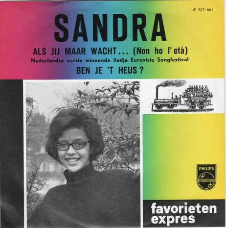 Sandra - Als jij maar wacht + Be je 't heus (Vinylsingle)