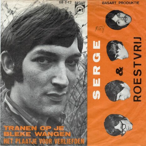Serge & Roestvrij - Tranen op je bleke wangen + Het plaatje voor verliefden (Vinylsingle)