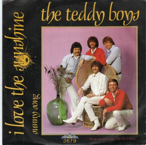 Teddy Boys - I love the sunshine + Sunny song (Vinylsingle)