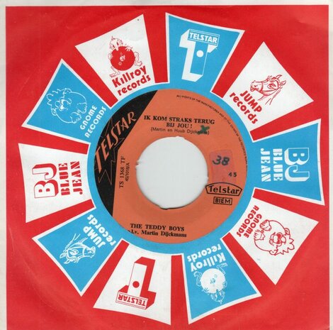 Teddy Boys - Ik kom terug bij jou! + Ik heb heimwee naar jou! (Vinylsingle)