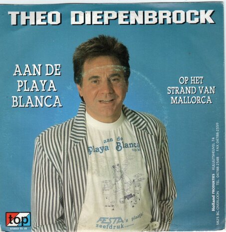 Theo Diepenbrock - Aan de playa Blanca + Op het strand van Mallorca (Vinylsingle)