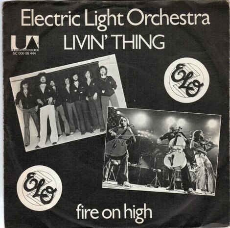 Electric Light Orchestra - Livin' thing + Fire on high (Vinylsingle)