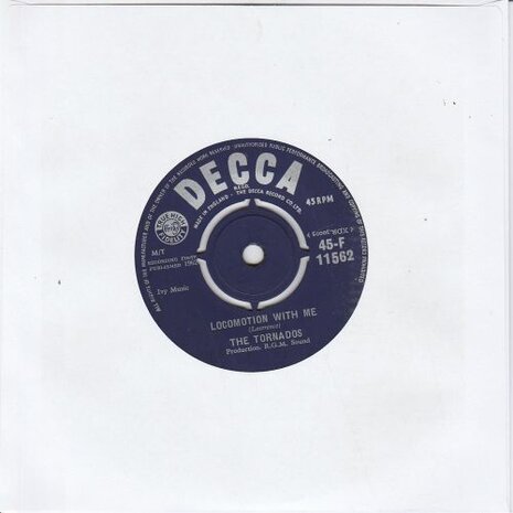 Tornados - Globetrotter + Locomotion with me (Vinylsingle)