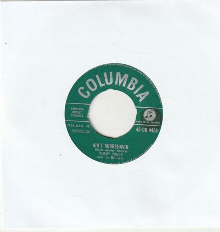 Tommy Bruce and the Bruisers - Ain't Misbehavin' + Got The Water Boilin (Vinylsingle)