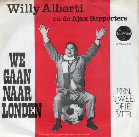 Willy Alberti - We gaan naar Londen + Een. twee. drie. vier (Vinylsingle)