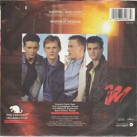 Wet Wet Wet - Wishing I was lucky + Words of wisdom (Vinylsingle)
