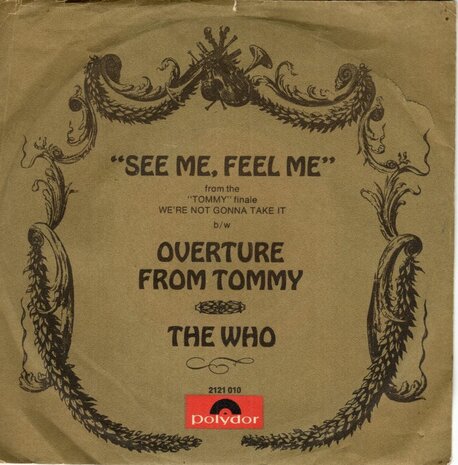 The Who - See me, feel me + Overture from Tommy (Vinylsingle)