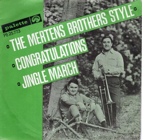The Mertens Brothers Style - Congratulations + Jingle March (Vinylsingle)