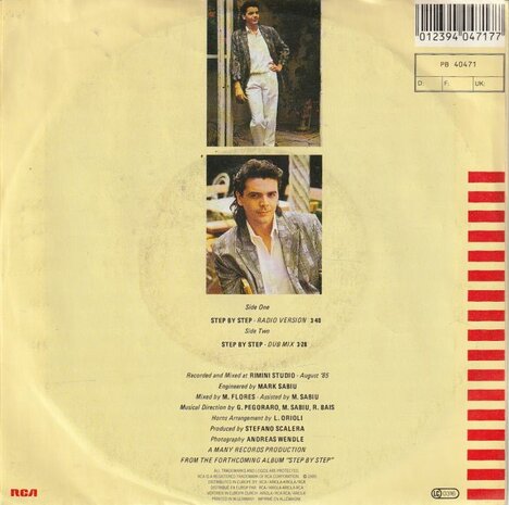 Silver Pozzoli - Step by step + (dub mix) (Vinylsingle)
