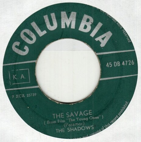 Shadows - The stranger + Piece Pipe (Vinylsingle)