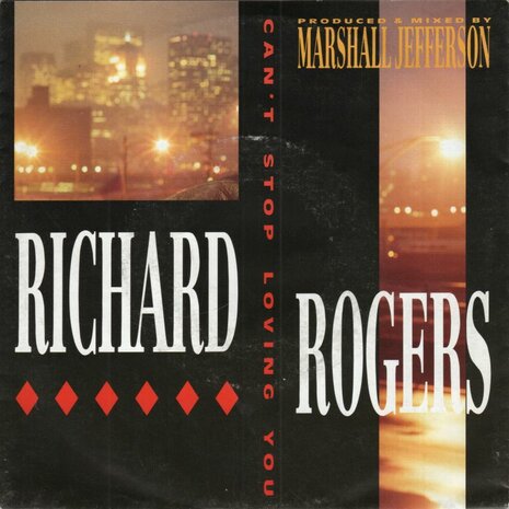 Richard Rogers - Can't Stop Loving You (Radio Version) + Can't Stop Loving You (Instrumental) (Vinylsingle)
