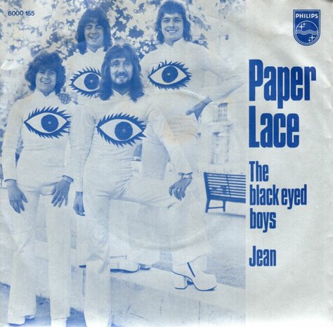 Paper Lace - The black eyed boys + Jean (Vinylsingle)