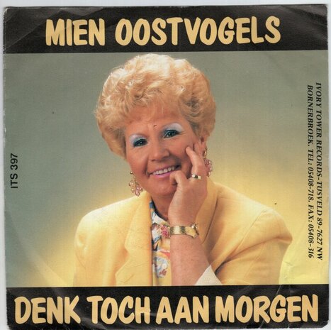 Mien Oostvogels - Denk toch aan morgen + Vroeger was er de liefde (Vinylsingle)
