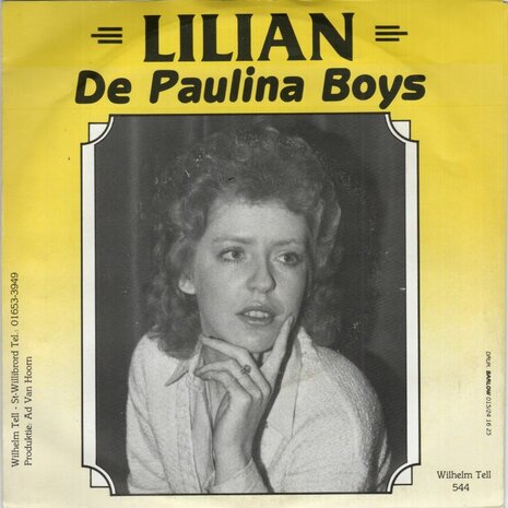 Lilian - Als Er Liefde Bestaat + De Paulinaboys (Vinylsingle)