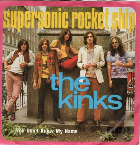 Kinks - Supersonic rocket ship + You don't know my name (Vinylsingle)