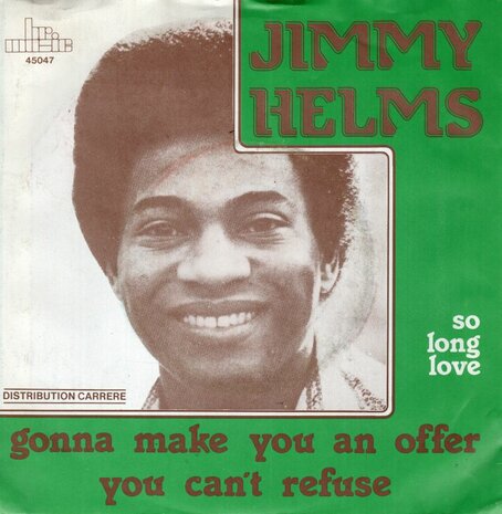 Jimmy Helms - Gonna make you an offer + So long love (Vinylsingle)