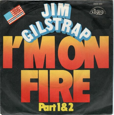 Jim Gilstrap - I'm on fire + I'm on fire (Vinylsingle)