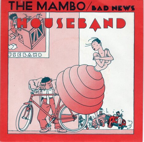 Houseband - The mambo + Bad news (Vinylsingle)