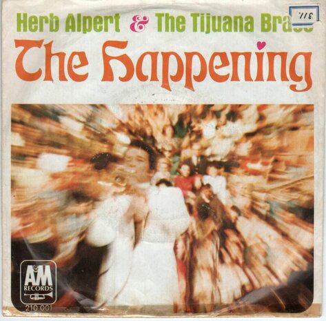 Herb Alpert - The Happening + Town without pity (Vinylsingle)