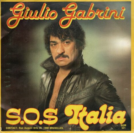 Giulio Gabrini - S.O.S Italia + Lavaligia Rotta (Vinylsingle)