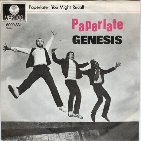 Genesis - Paperlate + You might recall (Vinylsingle)