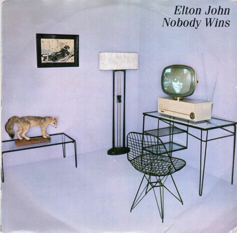 Elton John - Nobody wins + Fools in fashion (Vinylsingle)