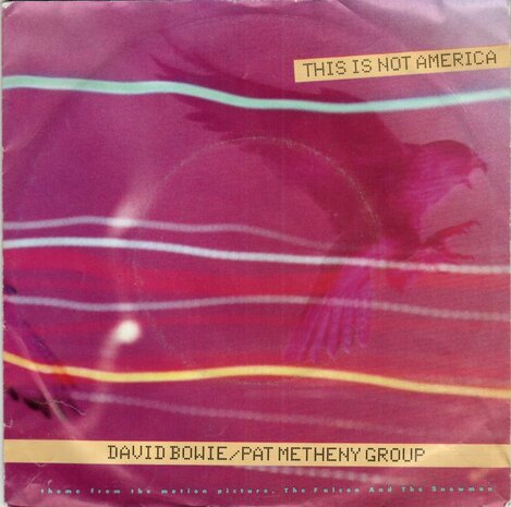 David Bowie - This is not America + (instr.) (Vinylsingle)