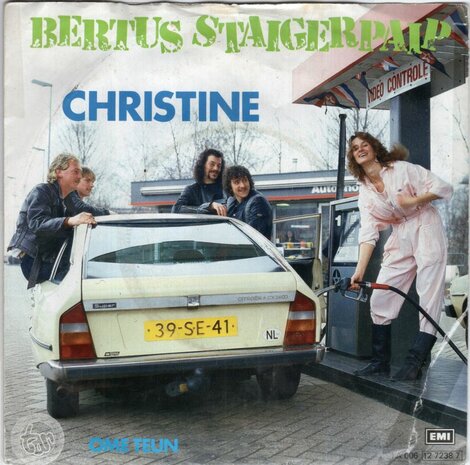 Bertus Staigerpaip - Christine + Ome Teun (Vinylsingle)