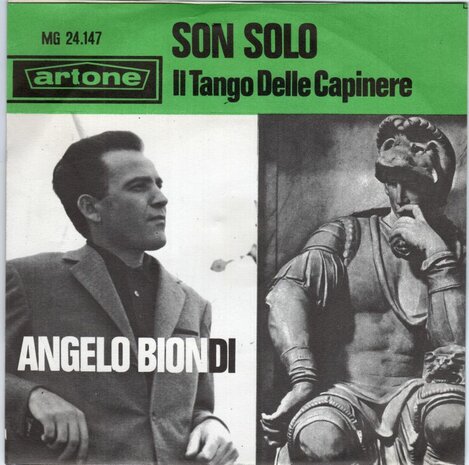 Angelo Biondi - Il Tango Delle Capinere + Son Solo (Vinylsingle)