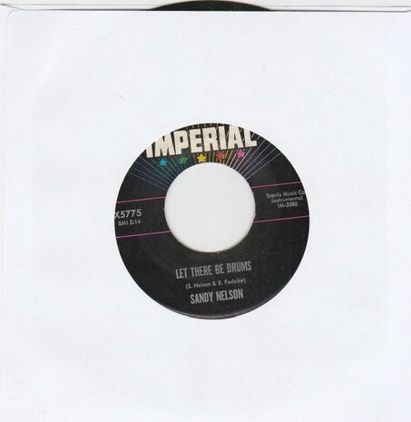 Sandy Nelson - Let there be drums + Quite a beat! (Vinylsingle)