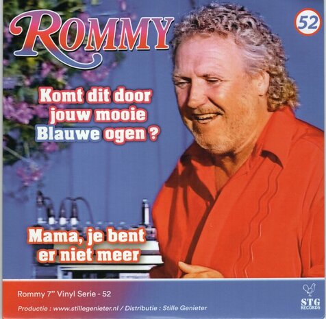 Rommy - Komt Dit Door Jouw Mooie Blauwe Ogen + Mama, Je Bent Er Niet Meer (Vinylsingle)