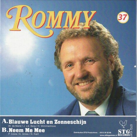 Rommy - Blauwe Lucht En Zonneschijn + Neem Me Mee (Vinylsingle)