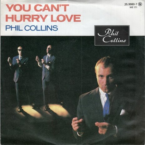 Phil Collins - You can't hurry love + I don't care anymore (Vinylsingle)