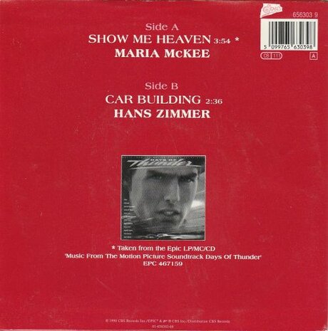 Maria McKee / Hans Zimmer - Show me heaven + Car building (Vinylsingle)