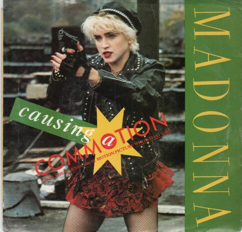 Madonna - Causing a comotion + Jimmy Jimmy (Vinylsingle)