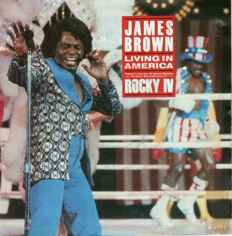 James Brown - Living in America + Vince Dicola (Vinylsingle)