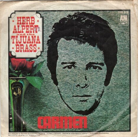 Herb Alpert - Carmen + Love so fine (Vinylsingle)