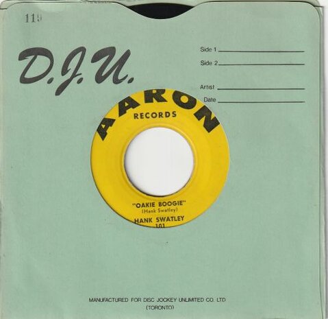 Hank Swatley - Oakie Boogie + I Can't Help It (Vinylsingle)