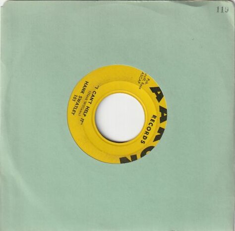 Hank Swatley - Oakie Boogie + I Can't Help It (Vinylsingle)