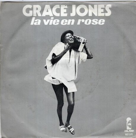 Grace Jones - La vie en rose + I need a man (Vinylsingle)
