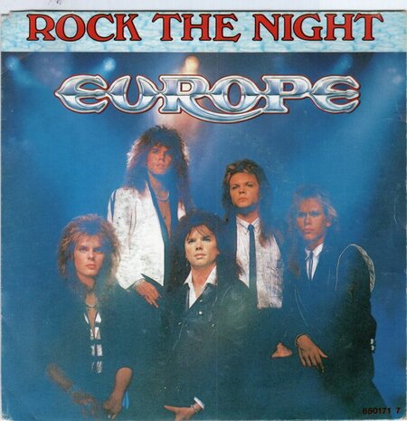 Europe - Rock the night + Seven doors hotel (Vinylsingle)