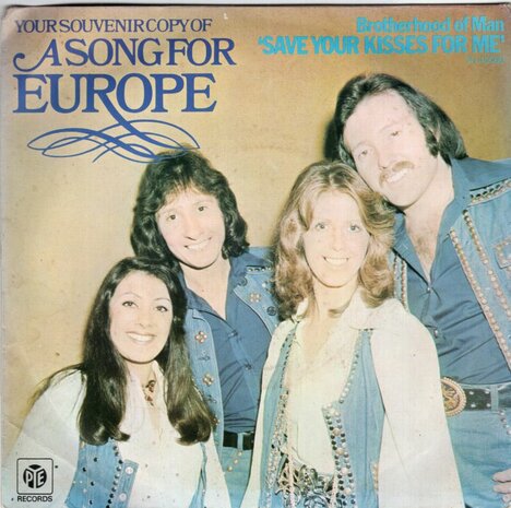 Brotherhood of Man - Save your kisses for me + Let's love together (Vinylsingle)