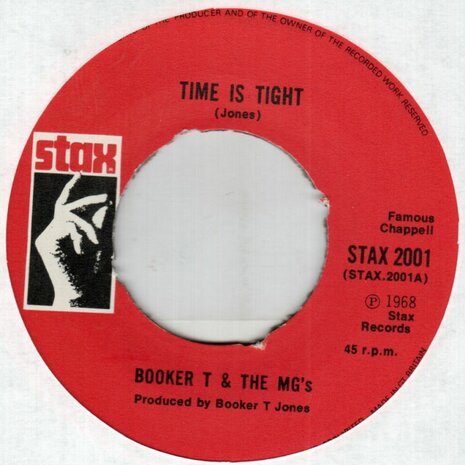 Booker T & MG's - Time is tight + Mrs. Robinson (Vinylsingle)