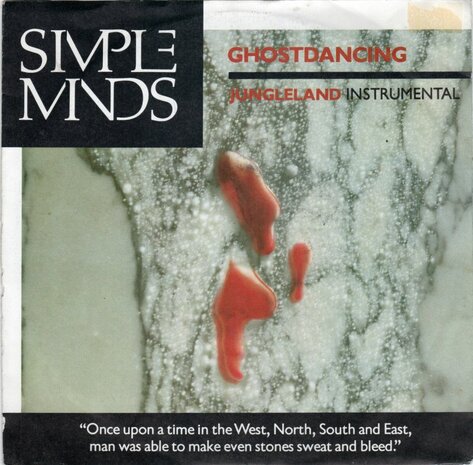Simple Minds - Ghostdancing + Jungleland (Vinylsingle)