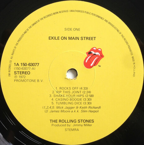 The Rolling Stones - Exile On Main St. (Vinyl LP)