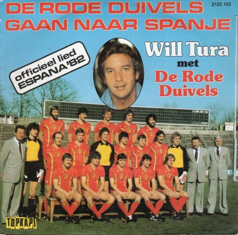 Will Tura - De rode duivels gaan naar Mexico + (instr.) (Vinylsingle)