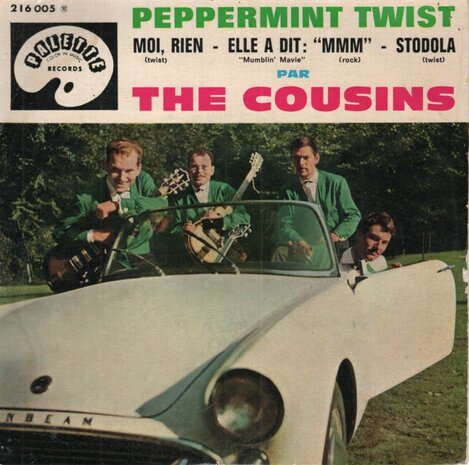 The Cousins - Peppermint Twist (EP) (Vinylsingle)