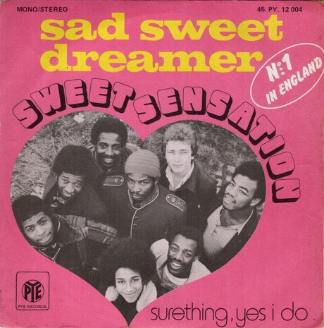Sweet Sensation - Sad sweet dreamer + Surething. yes i do (Vinylsingle)